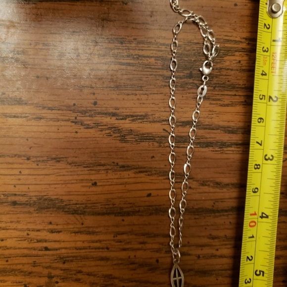 James Avery ichthus cross anklet/bracelet - Picture 7 of 10